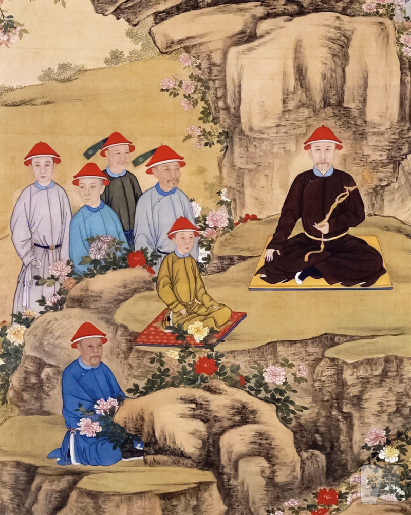 清雍正 御胎珐琅彩国色天香图诗文碗（疑北洋督陶官郭葆昌加彩） - 图29